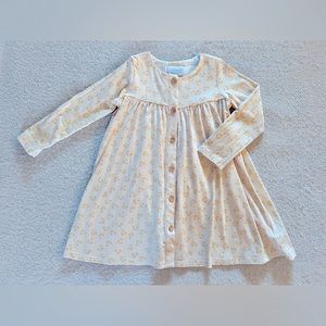 Little Silver Swan Long Sleeve Dress